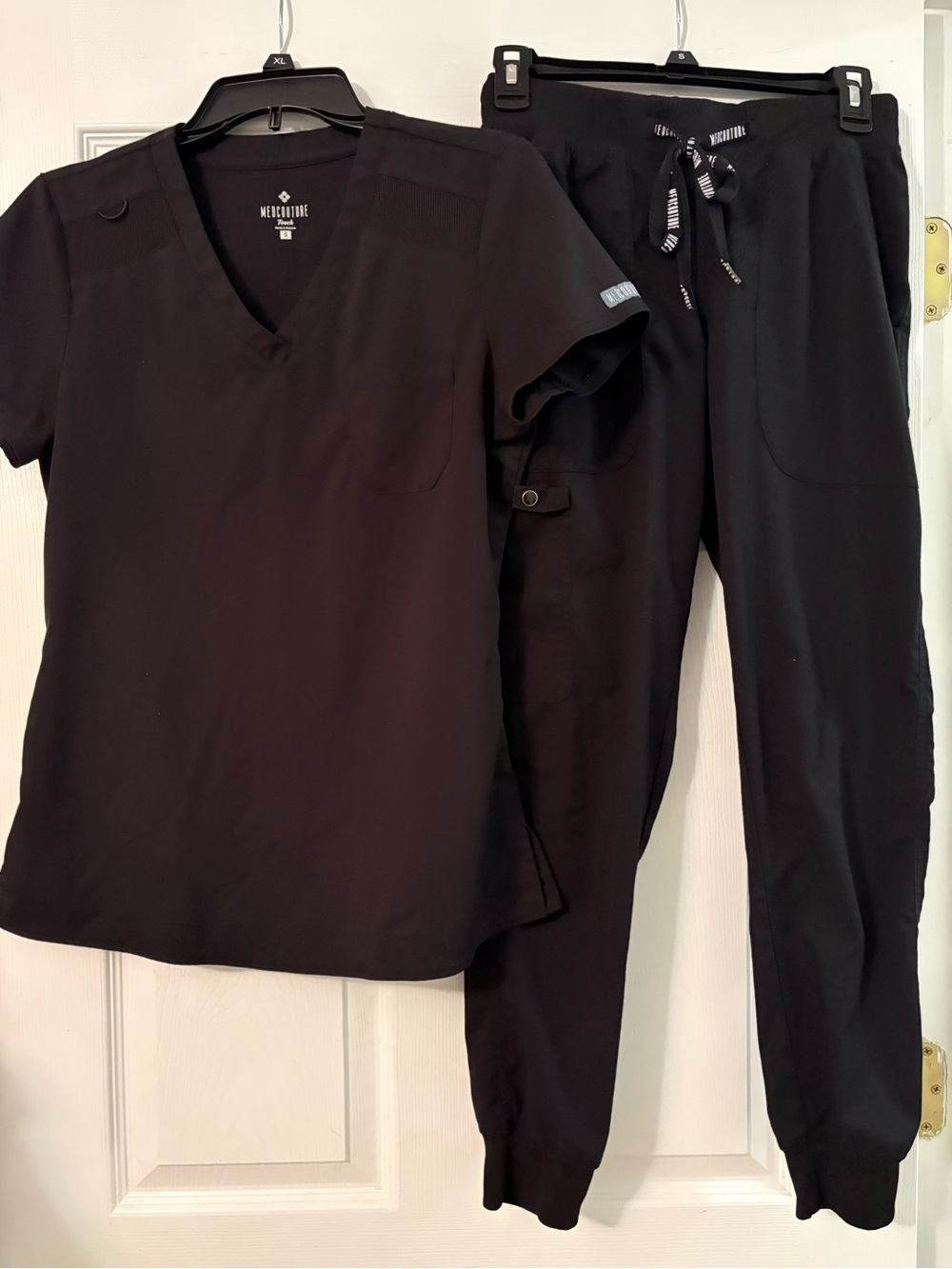 Med Couture black scrubs set
